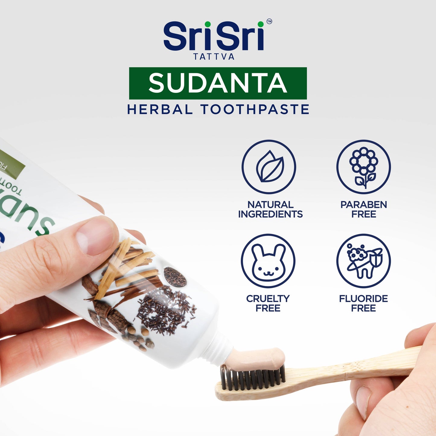 Sri Sri Tattva Cosmetics Sudanta Toothpaste