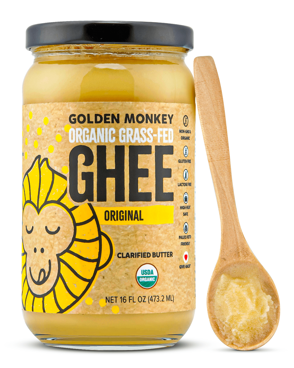 Sri Sri Tattva Food Golden Monkey Ghee (Clarified Butter)