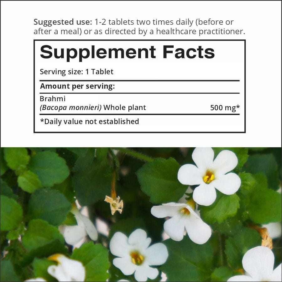 Sri Sri Tattva Herbs Brahmi (Bacopa) supplement For Memory & Cognition