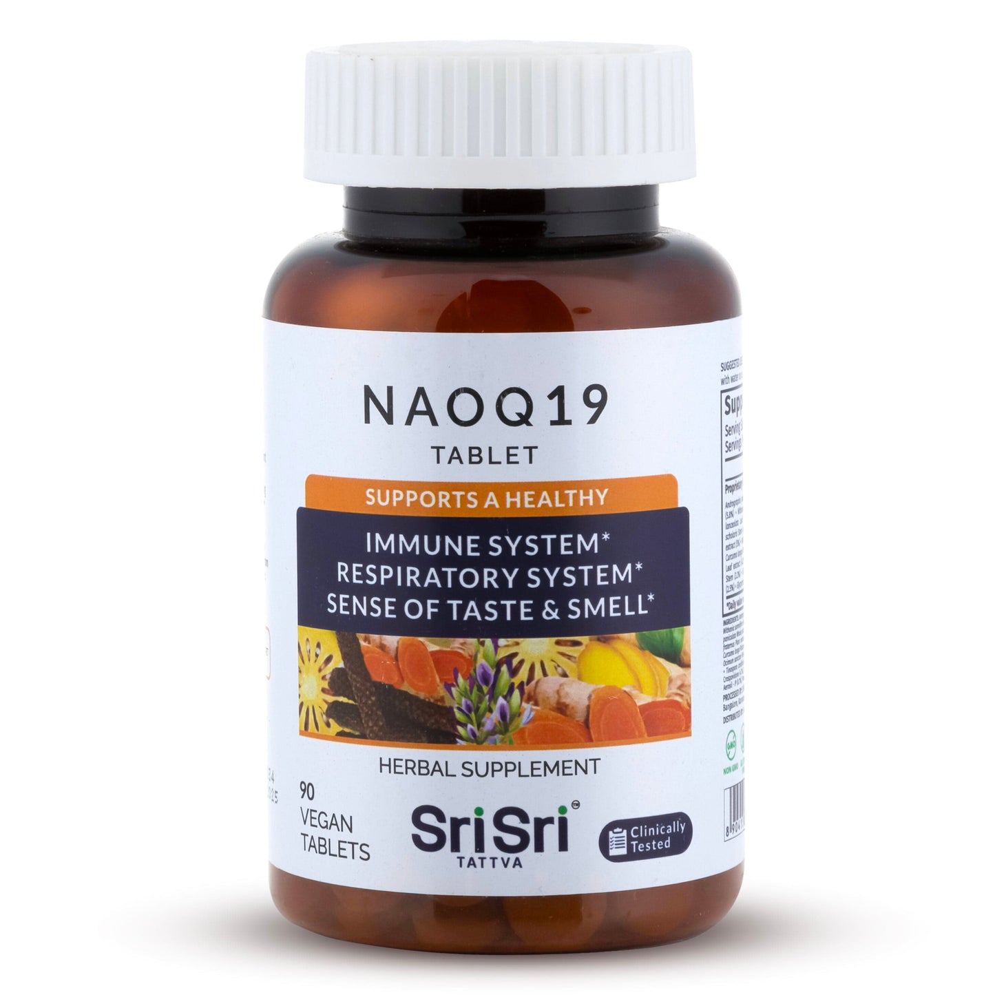 Sri Sri Tattva Herbs NAOQ19 - Immunity Booster | 90 Tabs | 500mg