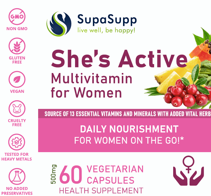 Sri Sri Tattva Herbs She’s Active Multi Vitamin For Women