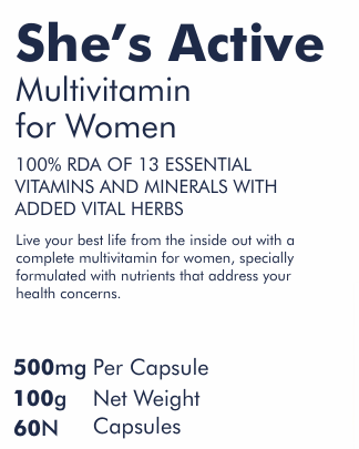 Sri Sri Tattva Herbs She’s Active Multi Vitamin For Women