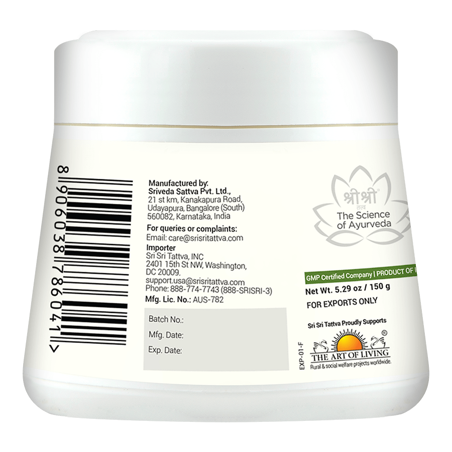 Sri Sri Tattva Cosmetics Aloe Vera Vitamin-E Body Cream