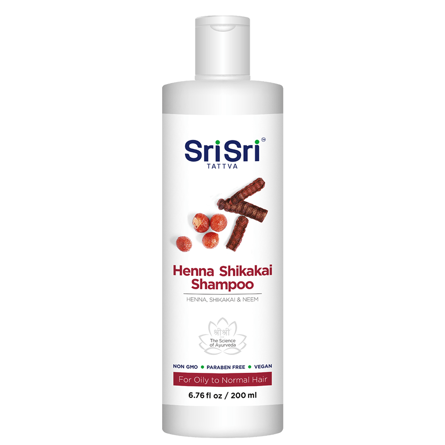 Sri Sri Tattva Cosmetics Henna Shikakai Shampoo