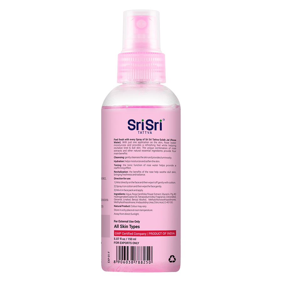 Sri Sri Tattva Cosmetics Rose Facial Mist