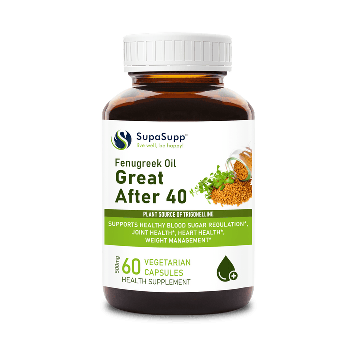 Supa Supp Great After 40 Fenugreek Oil Capsules