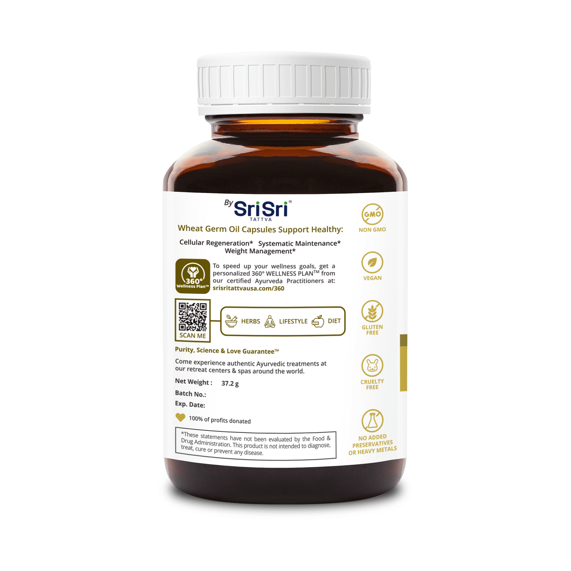 Sri Sri Tattva Herbs Vit E- Wheat Germ Oil