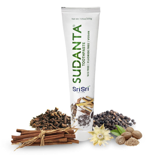 Sri Sri Tattva Cosmetics Sudanta Toothpaste - Ayurvedic Oral Care