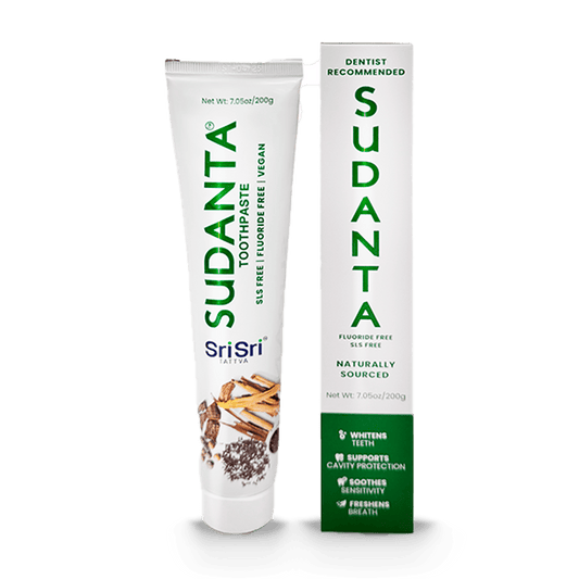 Sri Sri Tattva Cosmetics Sudanta Toothpaste - Ayurvedic Oral Care