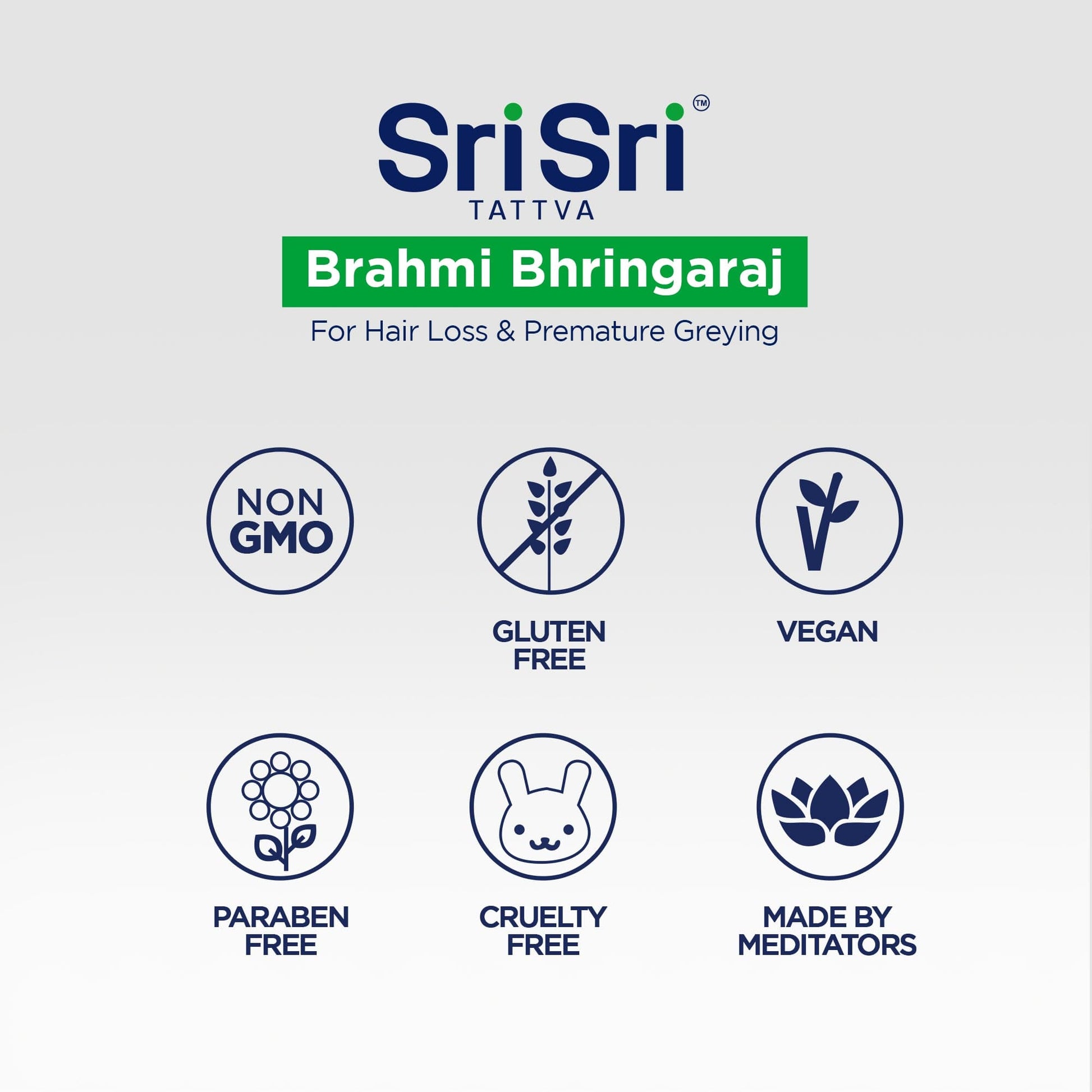 Sri Sri Tattva Herbs Brahmi Bhringraj Hair Oil