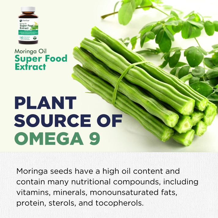 Sri Sri Tattva Moringa Oil Capsules Super Food Extract
