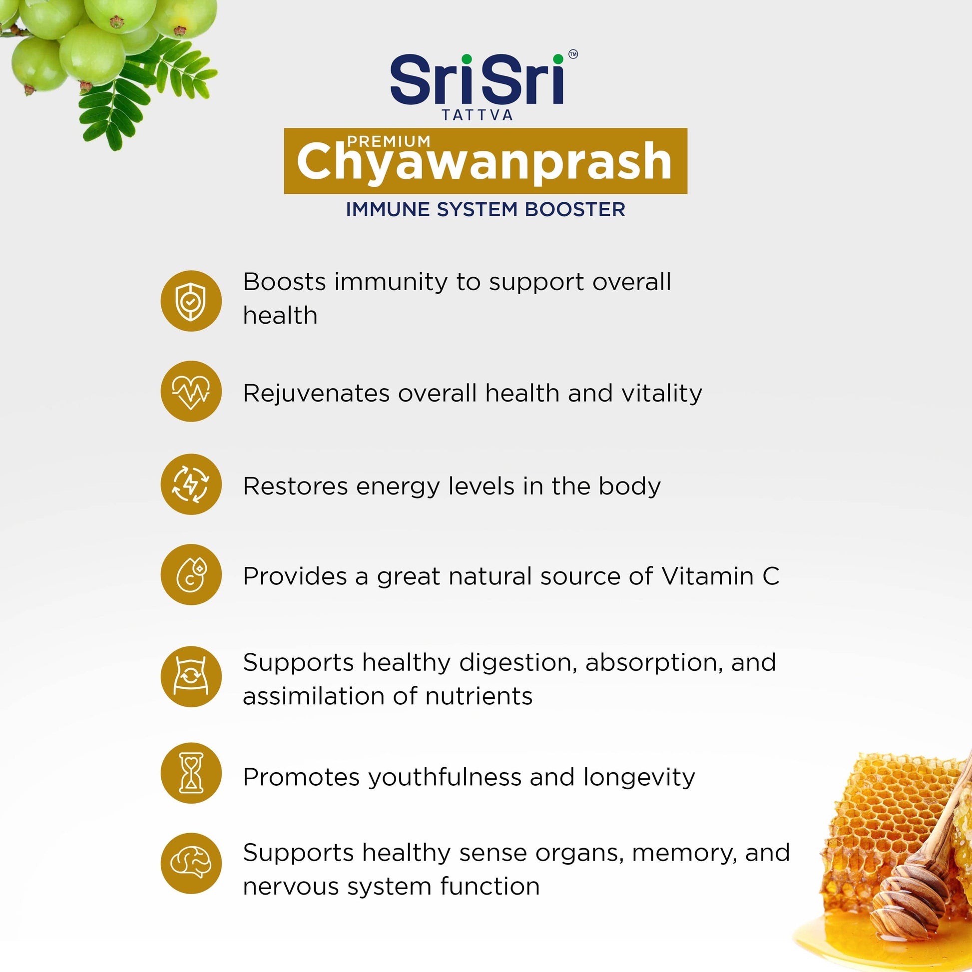 Sri Sri Tattva Herbs Premium Chyawanprash - 40+ Herbs