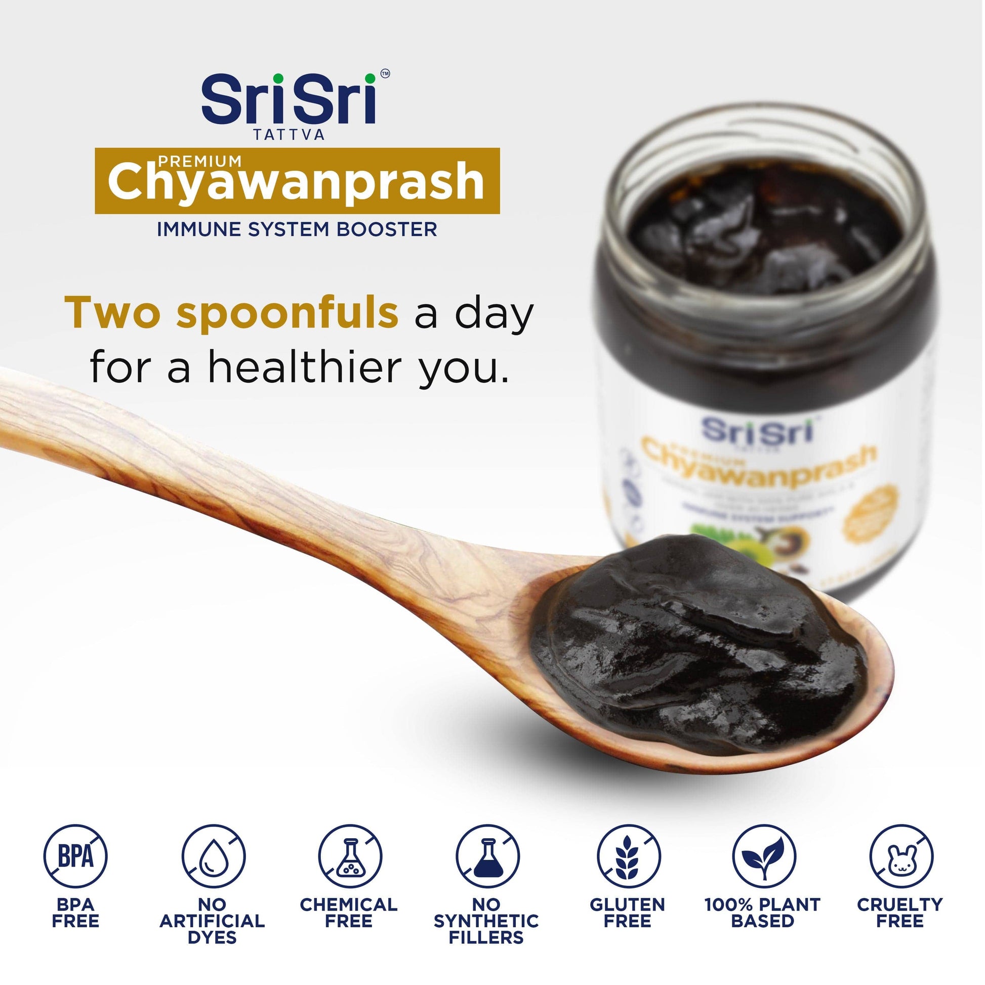 Sri Sri Tattva Herbs Premium Chyawanprash - 40+ Herbs