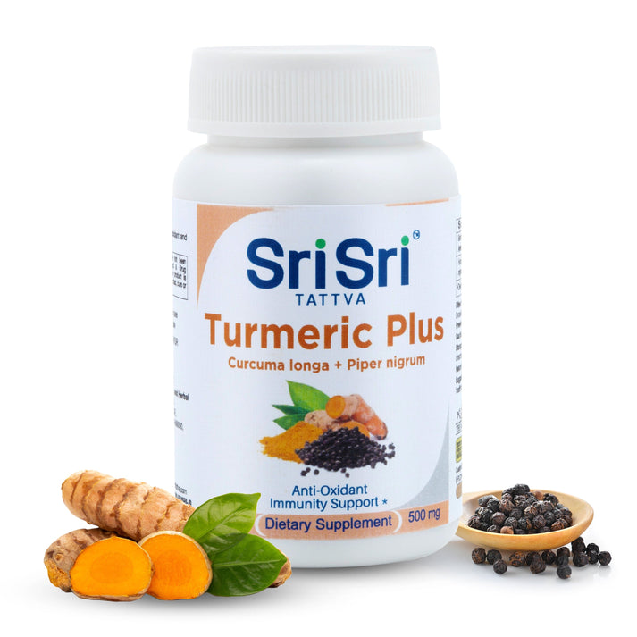 Sri Sri Tattva Turmeric Plus - Pain & Immunity Support