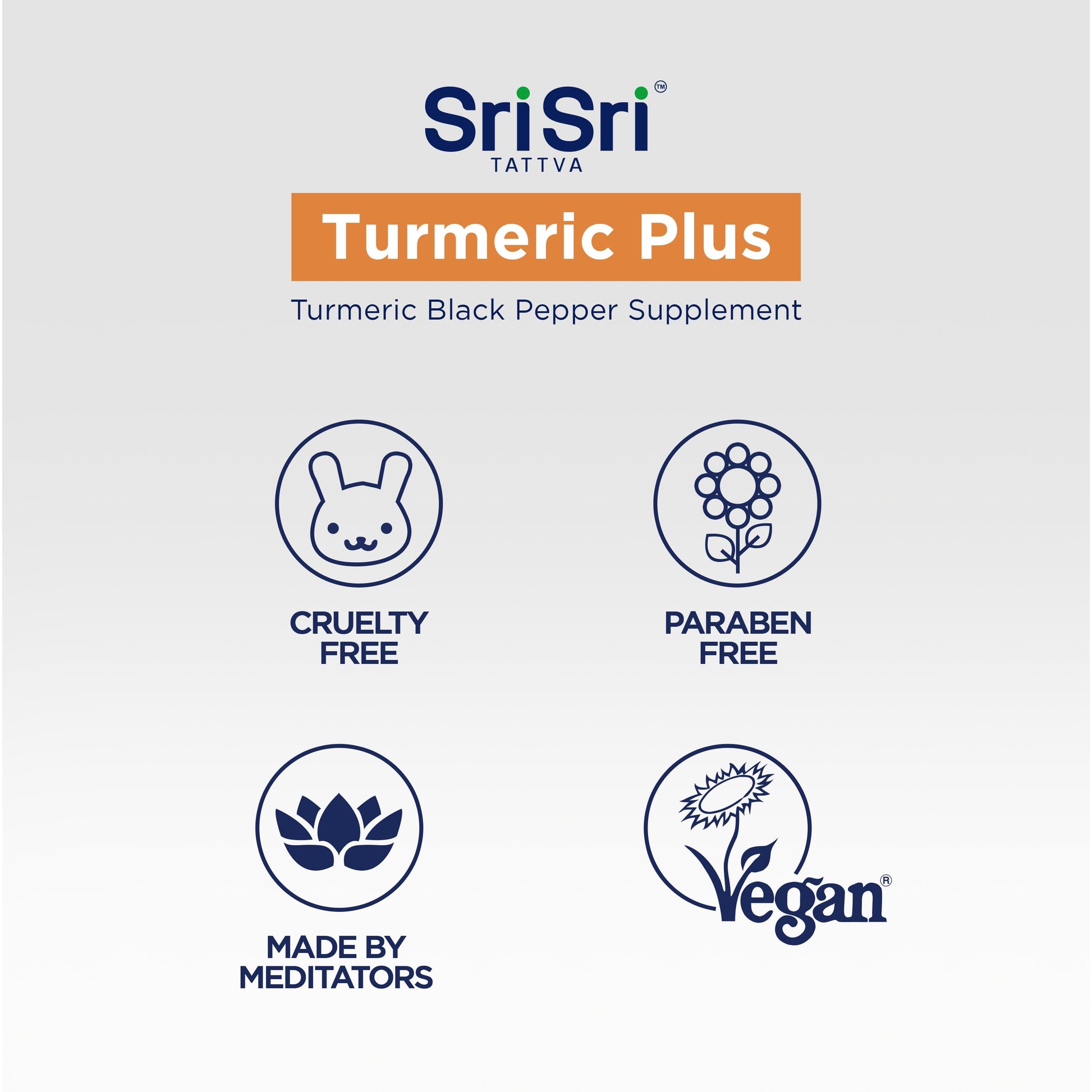 Sri Sri Tattva Herbs Turmeric Plus - Pain & Immunity Support