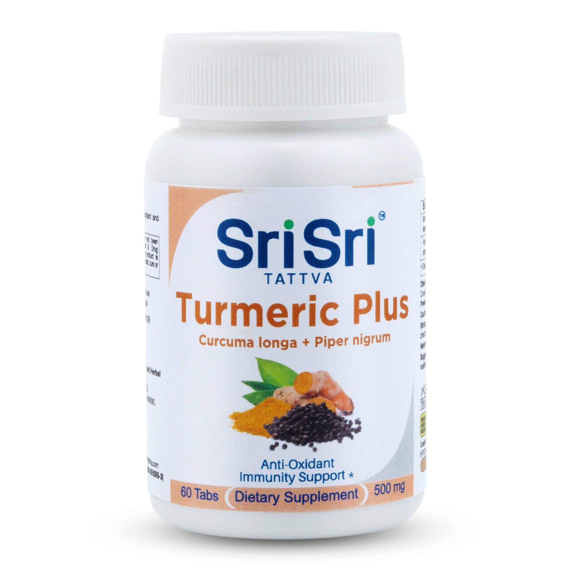 Sri Sri Tattva Herbs Turmeric Plus - Pain & Immunity Support