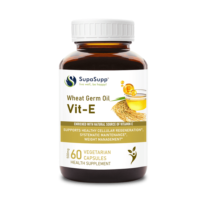 Sri Sri Tattva Vitamin E- Wheat Germ Oil Capsules