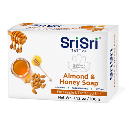 Sri Sri Tattva Cosmetics Almond Honey Soap