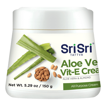 Sri Sri Tattva Cosmetics Aloe Vera Vitamin-E Body Cream