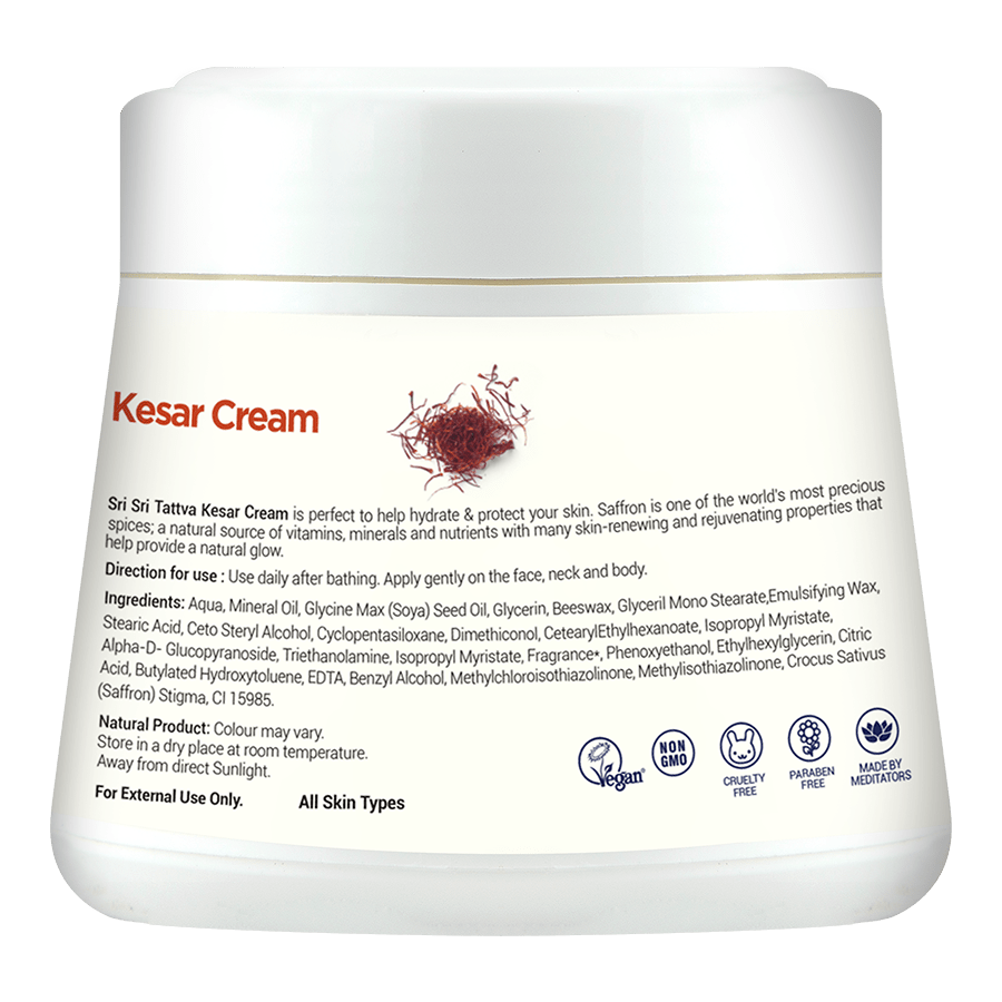 Sri Sri Tattva Cosmetics Kesar (Saffron) Body Cream