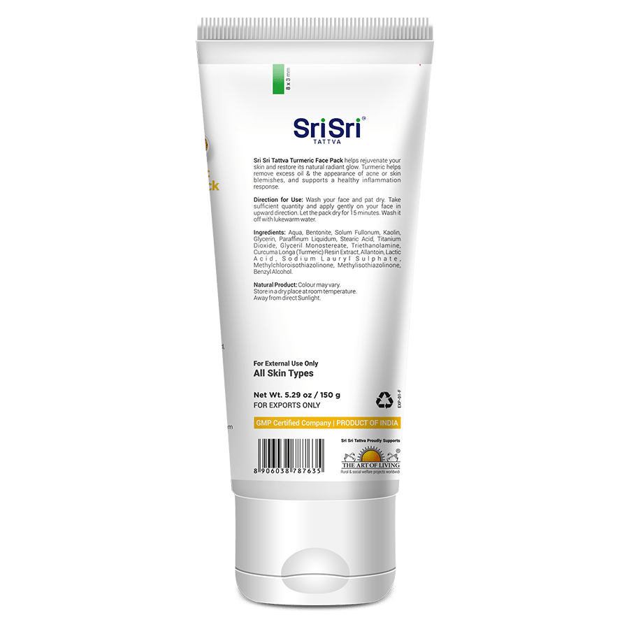 Sri Sri Tattva Cosmetics Turmeric Face Pack
