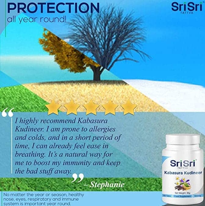 Sri Sri Tattva Herbs Kabasura Kudineer - Immunity & Respiratory
