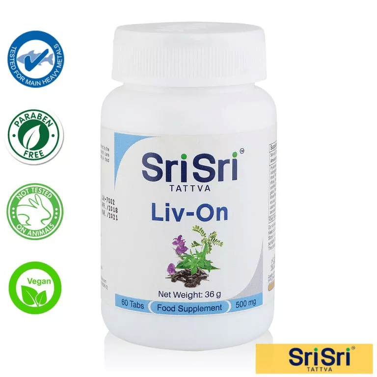 Sri Sri Tattva Herbs Liv On - Detoxify & Liver