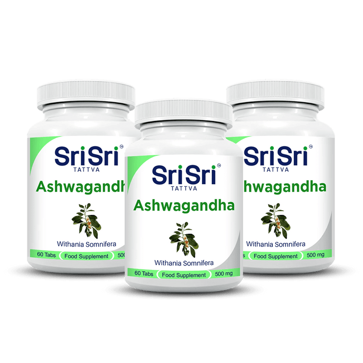 Sri Sri Tattva Ashwagandha: Ancient Ayurvedic Herb for Restful Sleep and a Calm Mind