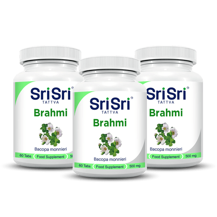 Sri Sri Tattva Brahmi (Bacopa): Support Cognitive Function, Memory, and Manage Stress